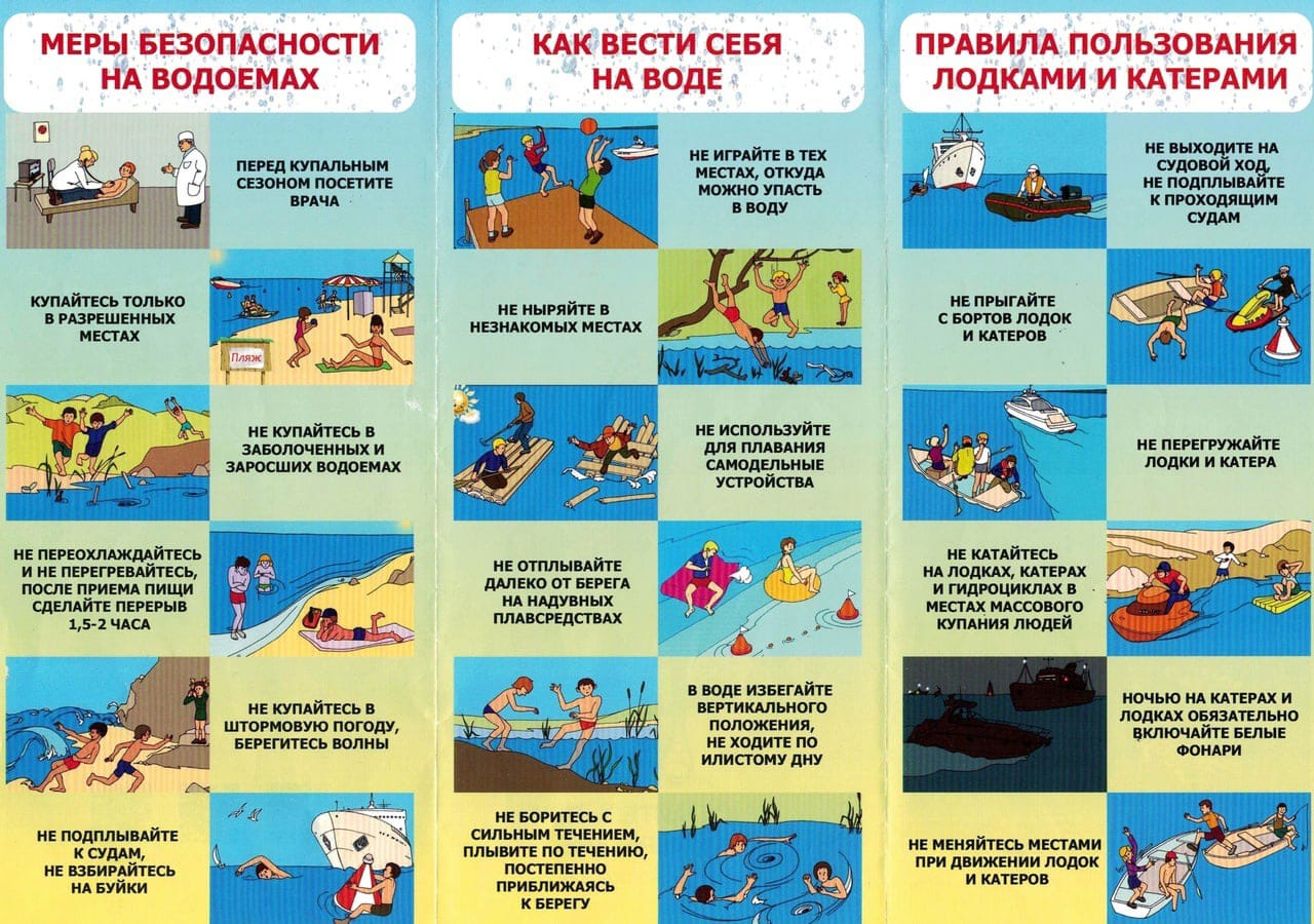 безопасность на воде